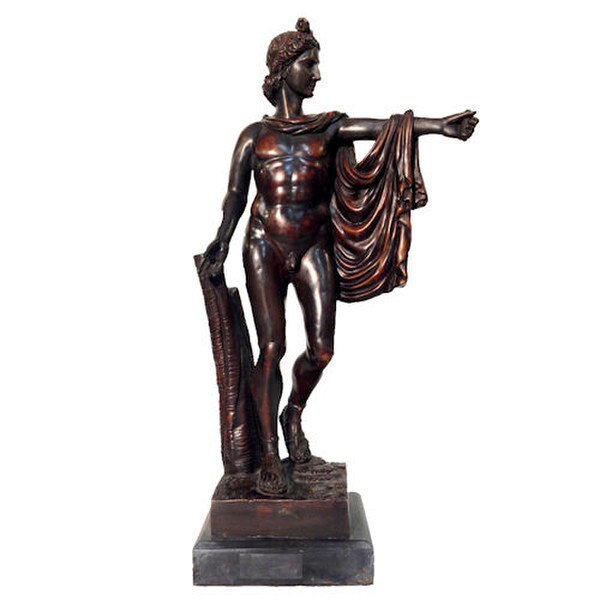 Apollo Belvedere quality Lost Wax Bronze Statue Vatican Museum Rome